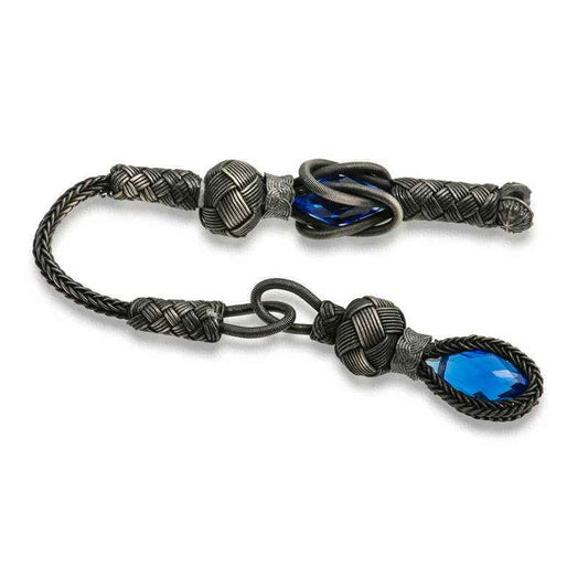 Zircon Stone Kazaziye Tassel 1000 Silver