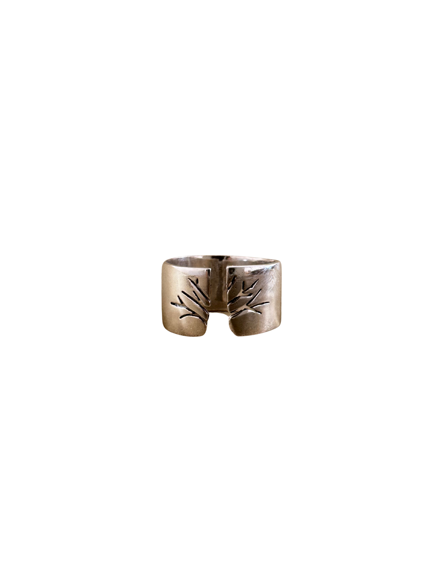 Bague en argent Branches de vie