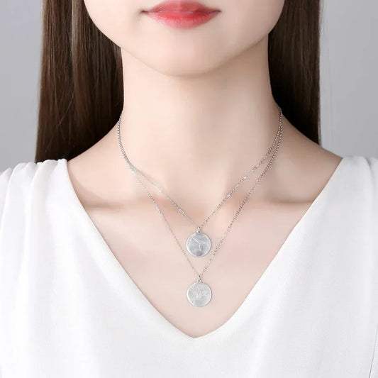 Zodiac Coin Necklace