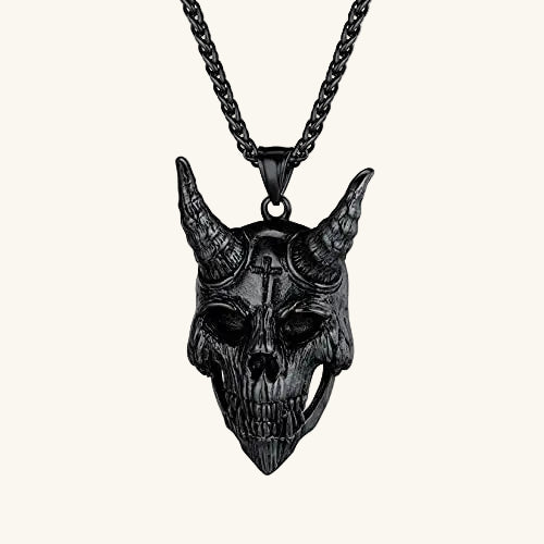 Gothic Baphomet Sigil Necklace