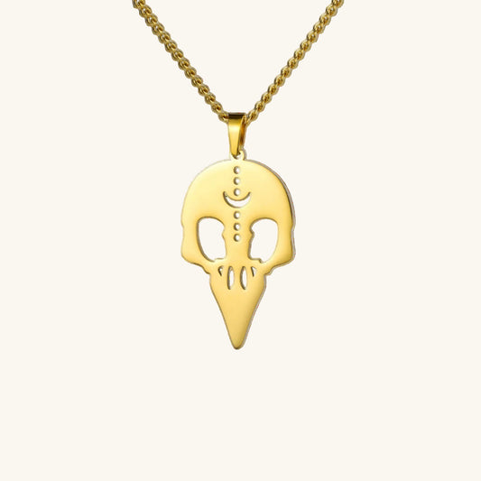 The Dancing Skeleton Charm Necklace