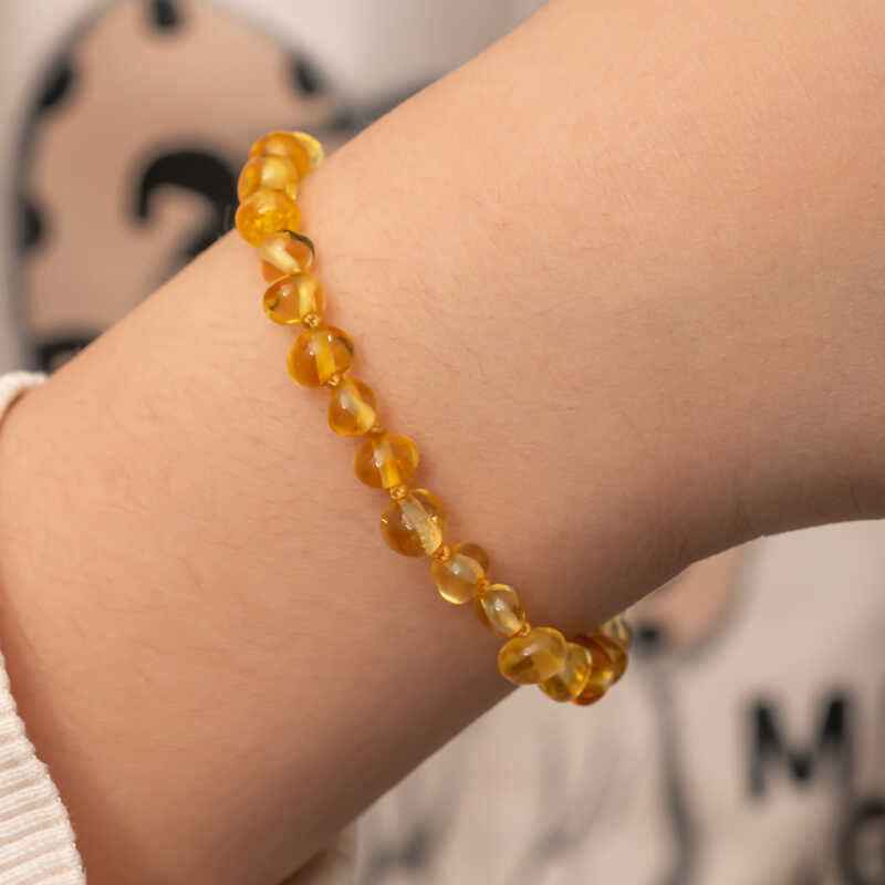 Baby Drop Amber Bracelet