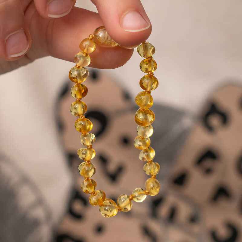 Baby Drop Amber Bracelet