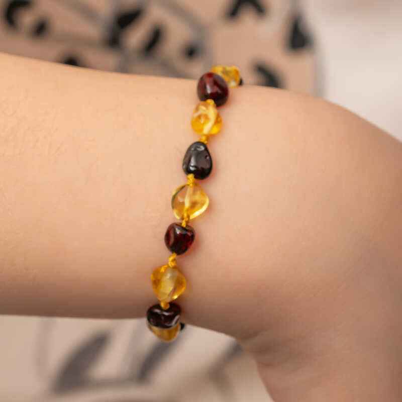 Baby Drop Amber Bracelet