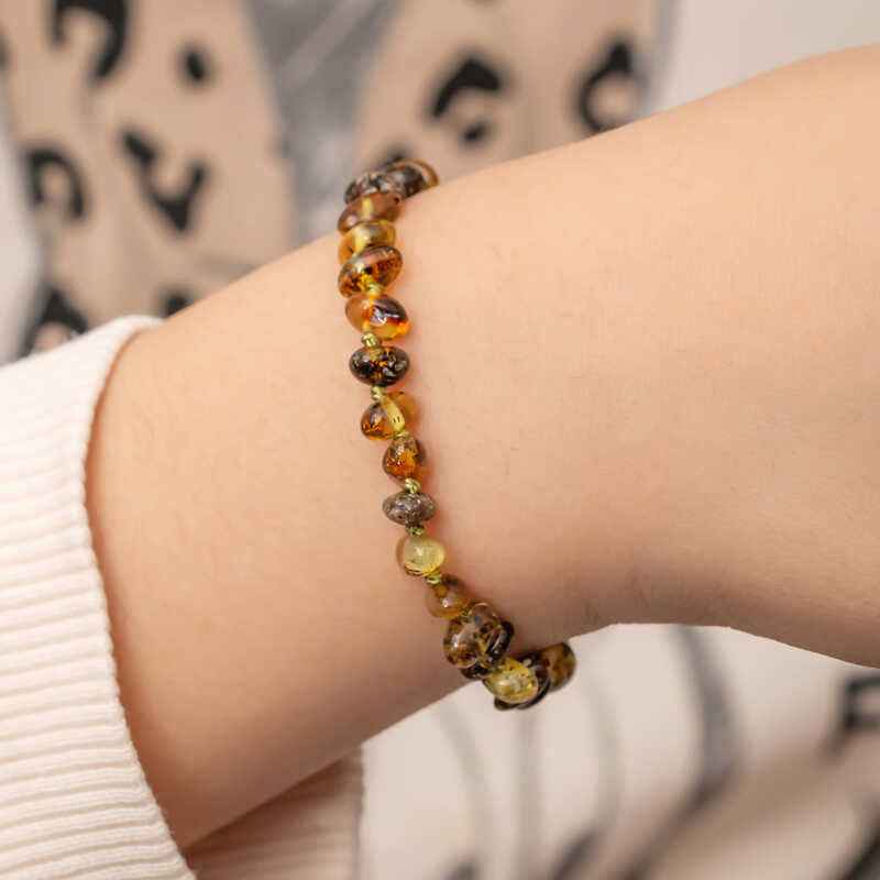 Baby Drop Amber Bracelet