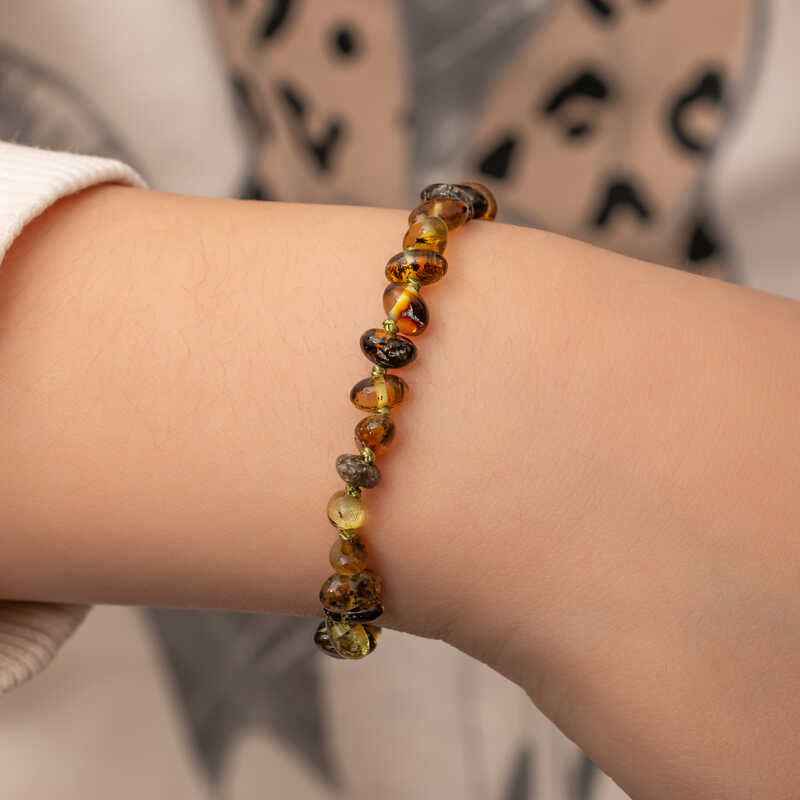 Baby Drop Amber Bracelet