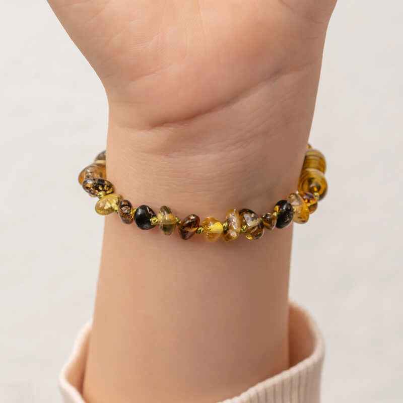 Baby Drop Amber Bracelet