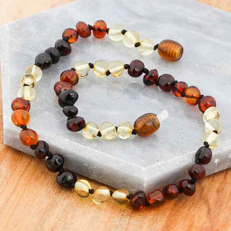 Baby Drop Amber Teething Necklace