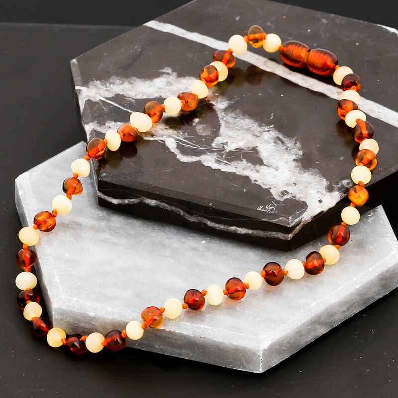 Baby Drop Amber Teething Necklace