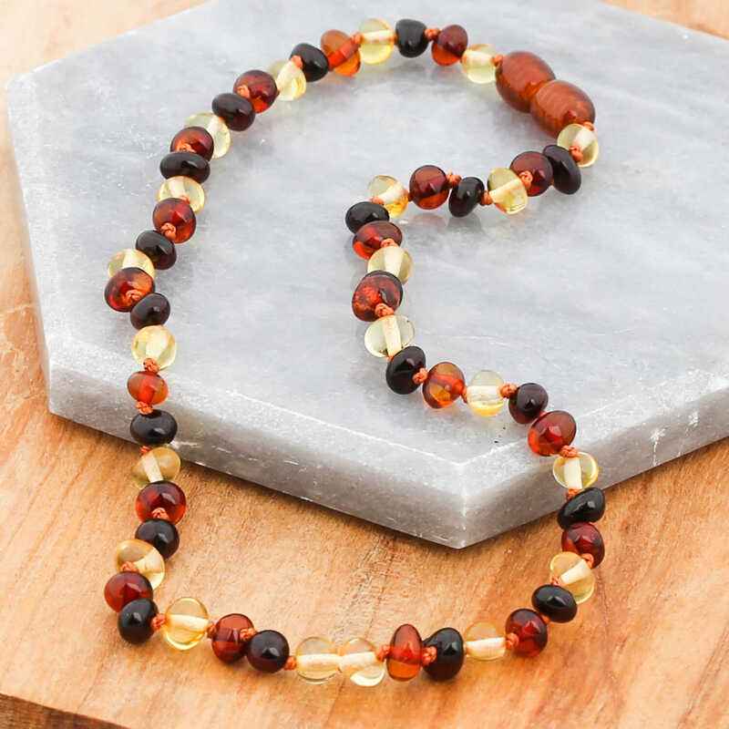 Baby Drop Amber Teething Necklace