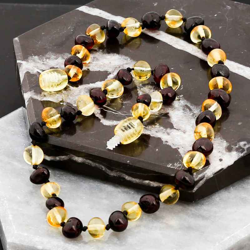 Baby Drop Amber Teething Necklace
