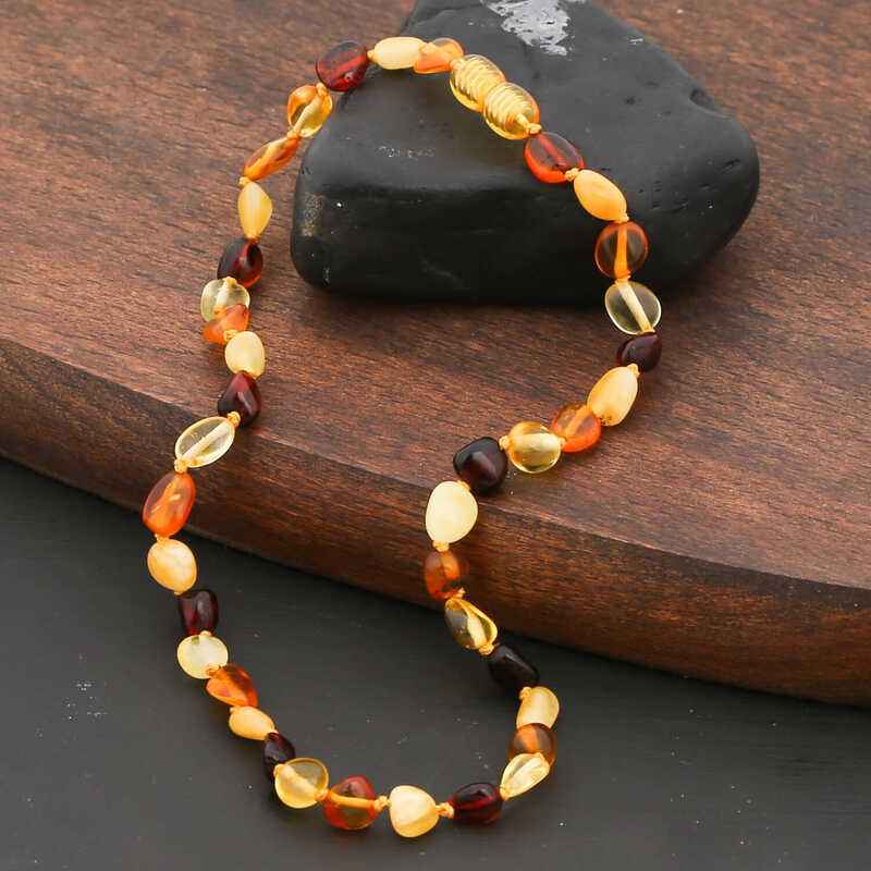 Baby Drop Amber Teething Necklace