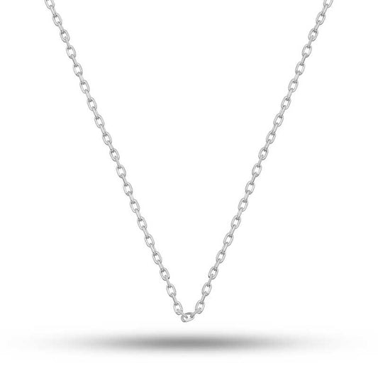 Women's 0.30 Micron 50 Cm Forse Silver Chain