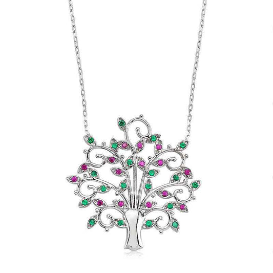 Tree of Life Women's Silver Necklace