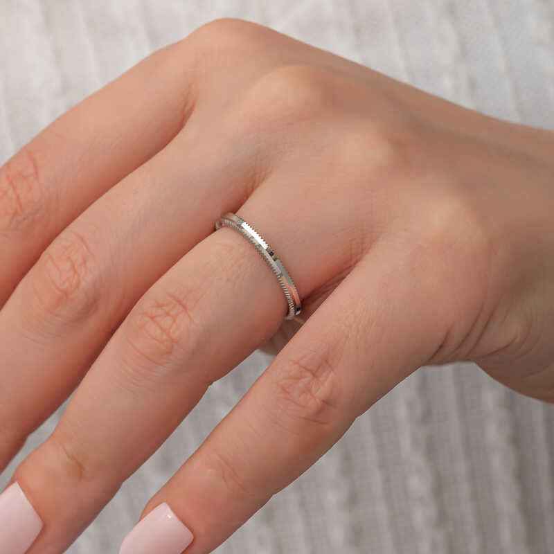 Ajda Women's Silver Ring