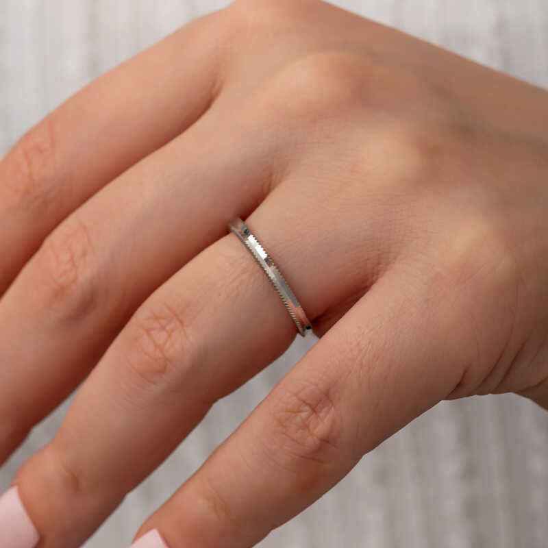 Ajda Women's Silver Ring