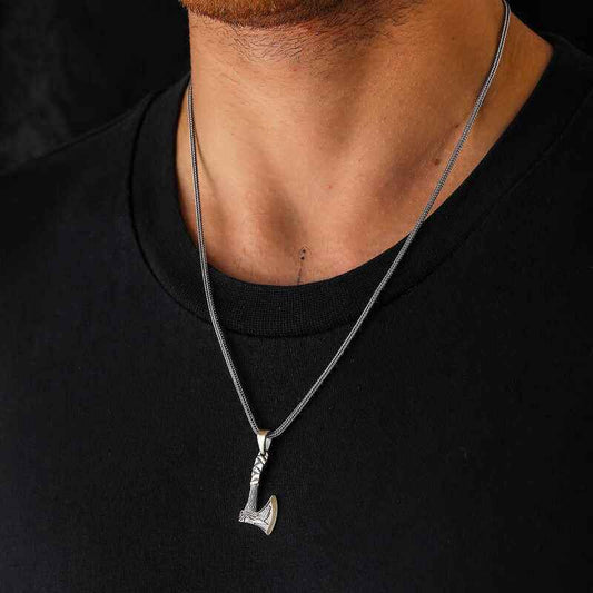 Axe Silver Pendant