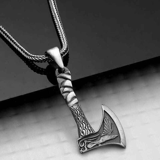Axe Silver Pendant