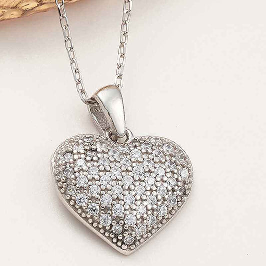 Bombeli Heart Women's Silver Pendant