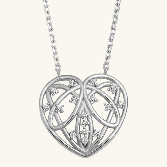 Bombeli Heart Women's Silver Pendant