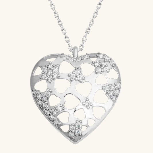 Bombeli Heart Women's Silver Pendant