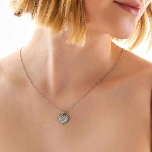 Bombeli Heart Women's Silver Pendant