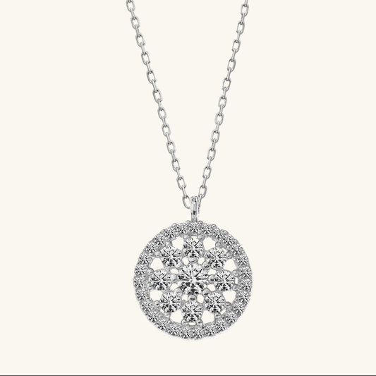 Flower Women's Silver Necklace