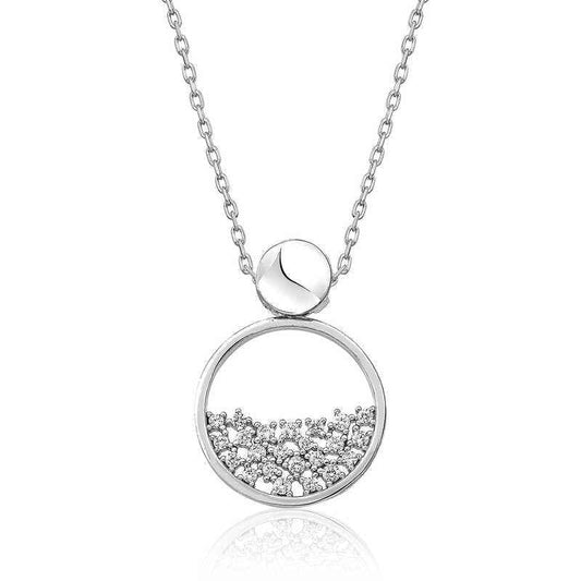 Dewdrop Women's Silver Necklace