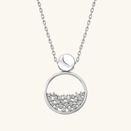 Dewdrop Women's Silver Necklace