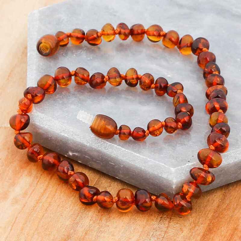 Baby Drop Amber Teething Necklace