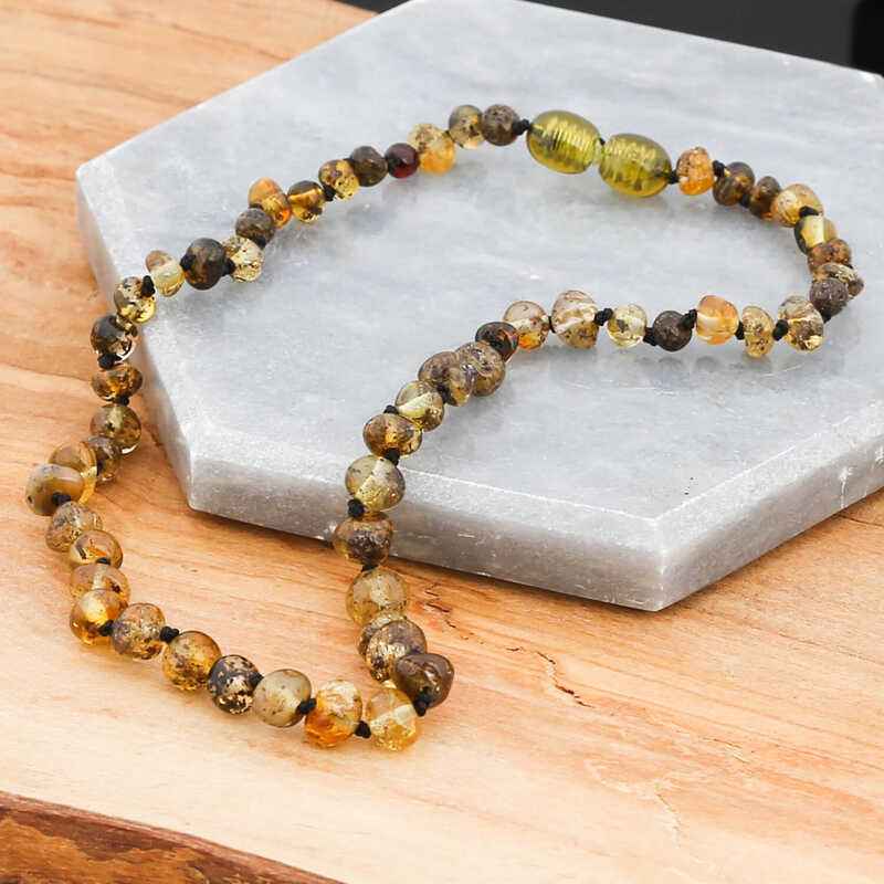 Baby Drop Amber Teething Necklace