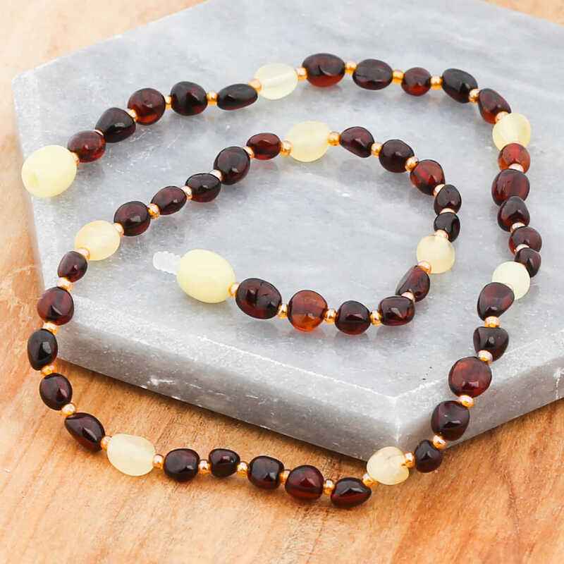 Baby Drop Amber Teething Necklace