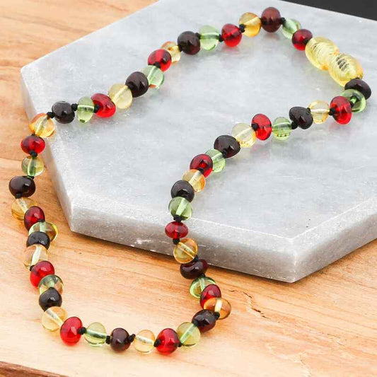 Baby Drop Amber Teething Necklace