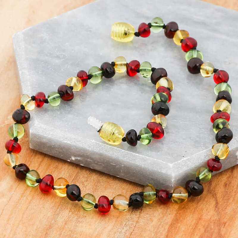 Baby Drop Amber Teething Necklace