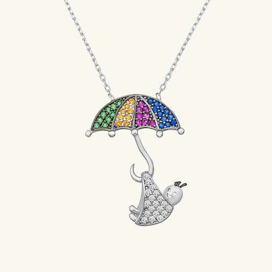 Falcon Baby Silver Pendant