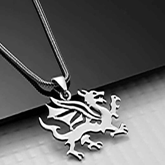 Dragon Men's Silver Pendant