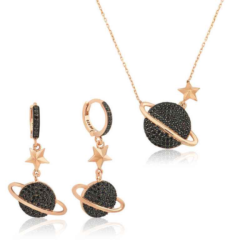 Planet Women's Silver Set