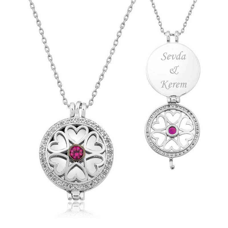 Secret Love Silver Necklace