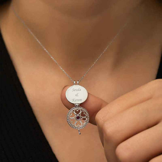 Secret Love Silver Necklace