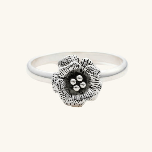 Rose Damen Silberring