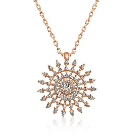 Sun Silver Pendant