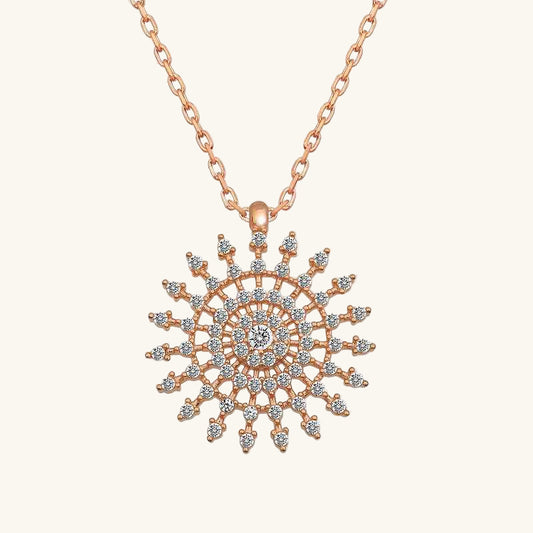 Sun Silver Pendant