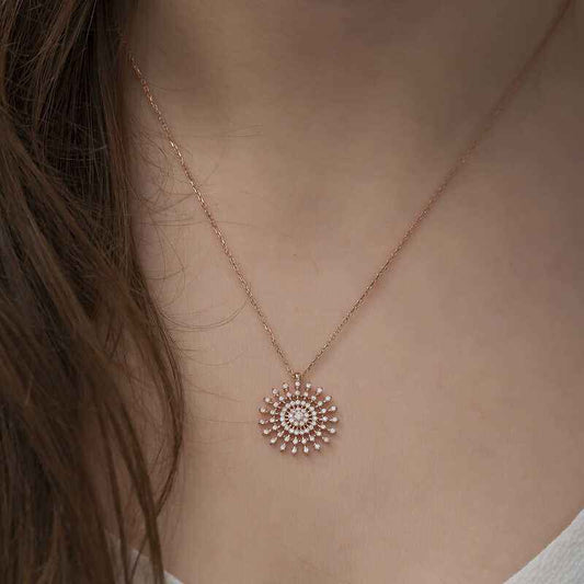 Sun Silver Pendant