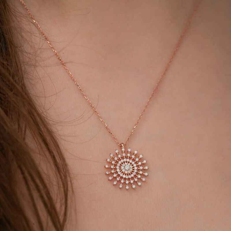Sun Silver Pendant