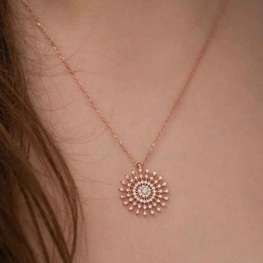 Sun Silver Pendant