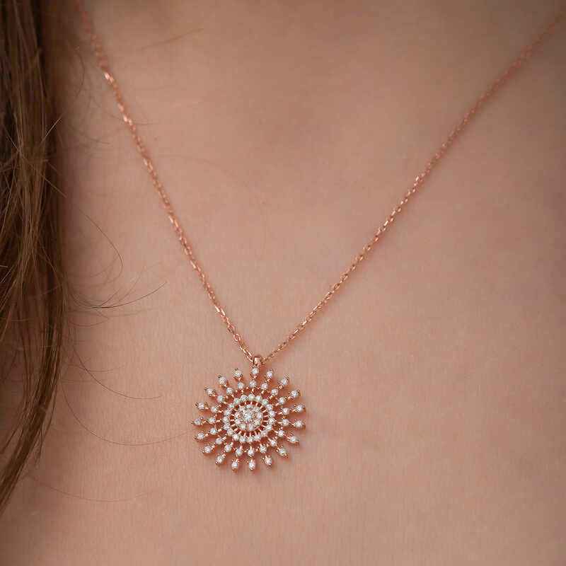 Sun Silver Pendant