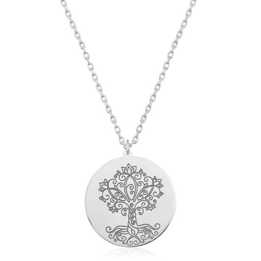 Tree of Life Women's Silver Necklace