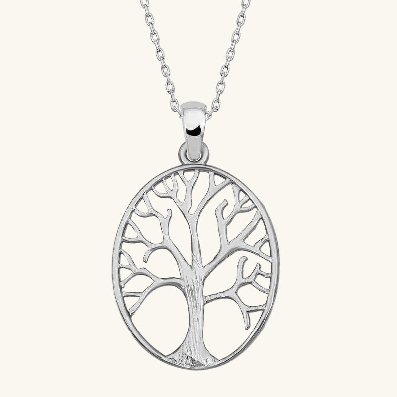 Tree of Life Women's Silver Necklace