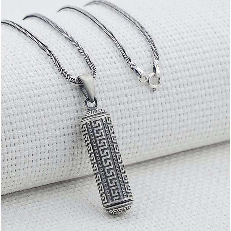 Openable Locket Case Silver Necklace