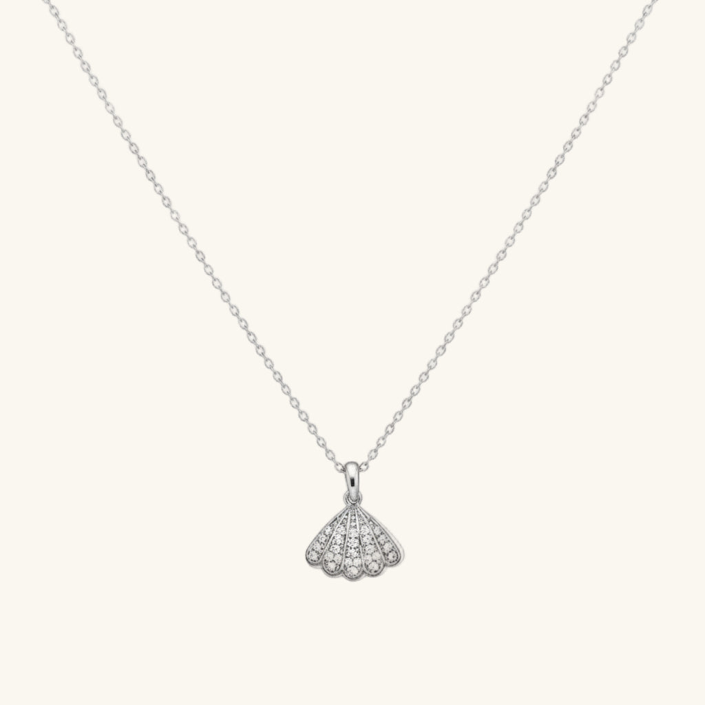 Pearl Oyster Women's Silver Necklace
